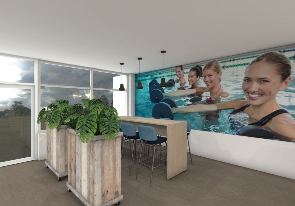 Sportcentrum de Wilgenring - Ontvangst Ontmoeten Wachtruimte - SVDH Interieurontwerp - Interior Design
