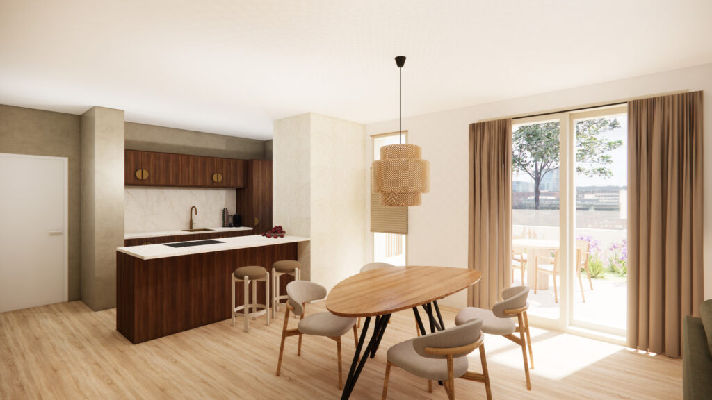 Estepona - Vastgoed Appartement Leefruimte Slaapkamer Badkamer - SVDH Interieurontwerp - Interior Design