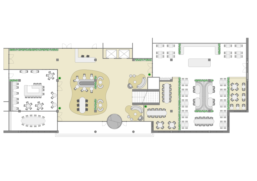 Hospitality - Plattegrond - SVDH Interieurontwerp - Interior Design