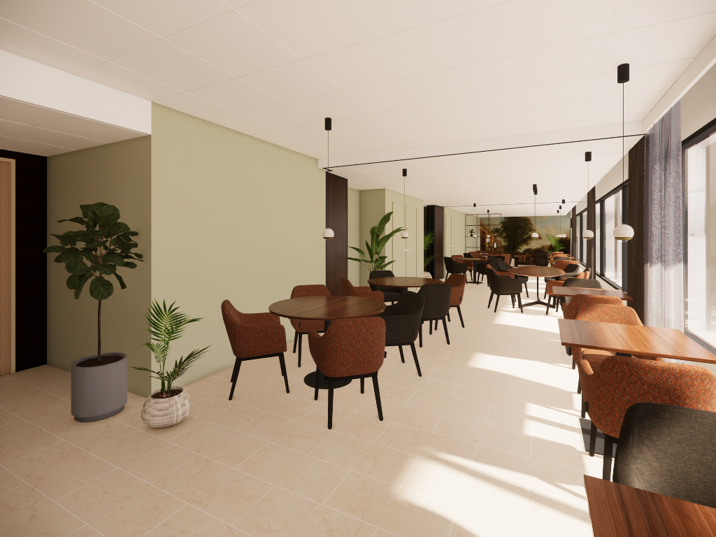 NH Hotels Amsterdam Zuid - Restaurant - SVDH Interieurontwerp - Interior Design