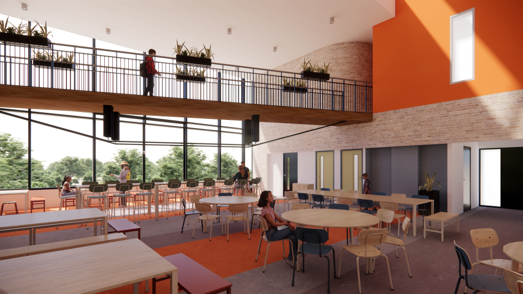 De Joost – Onderwijs Aula School opstelling - SVDH Interieurontwerp - Interior Design