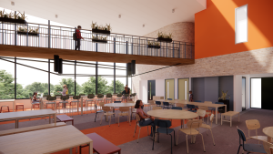 De Joost – Onderwijs Aula School opstelling - SVDH Interieurontwerp - Interior Design