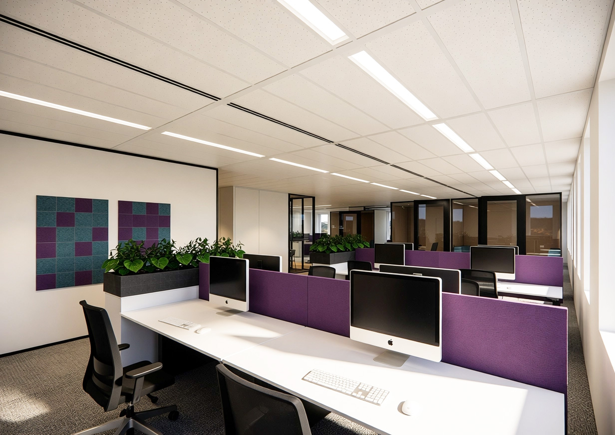 Mijndomein - Werkplekken Kantoor - SVDH Interieurontwerp - Interior Design - Projectinrichting - Kantoorontwerp