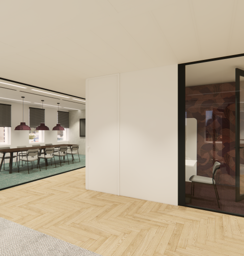 Mijndomein - Vergaderen Kantoor - SVDH Interieurontwerp - Interior Design
